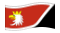 Warminsko-Mazurskie (Warminsko-Mazurskie)-Bandeira ondulante