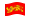 Aquitânia (Aquitaine)-Bandeira ondulante