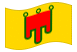 Auvergne-Bandeira ondulante