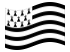 Bretanha-Bandeira ondulante