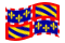 Borgonha (Bourgogne)-Bandeira ondulante