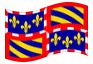 Bandeira animada Borgonha (Bourgogne)