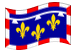 Centro-Bandeira ondulante