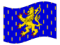 Bandeira animada Franche-Comté