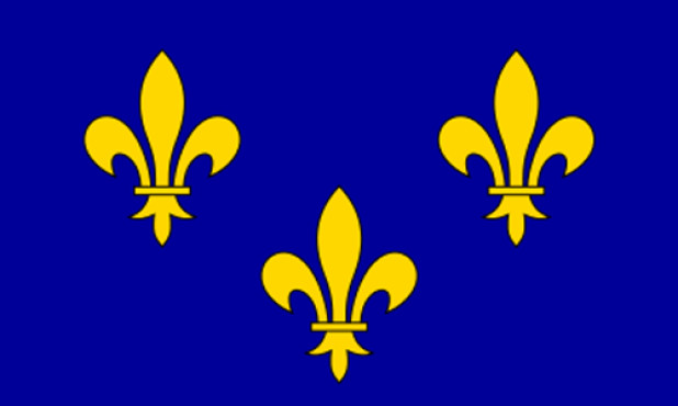 Bandeira Île-de-France, Bandeira Île-de-France