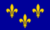 Gráficos de bandeira Île-de-France