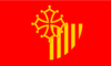 Gráficos de bandeira Languedoc-Roussillon