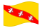 Lorraine (Lorraine)-Bandeira ondulante