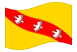 Lorraine (Lorraine)-Bandeira ondulante