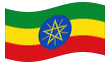 Bandeira animada Etiópia