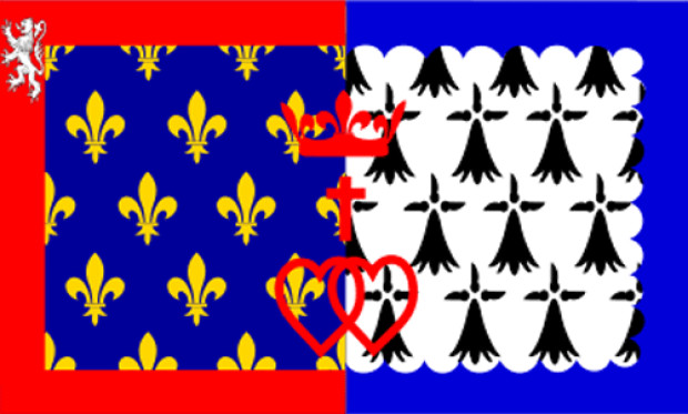 Bandeira País do Loire, Bandeira País do Loire