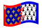 País do Loire-Bandeira ondulante
