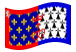 País do Loire-Bandeira ondulante