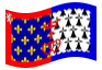 Bandeira animada País do Loire