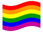 Bandeira animada Arco-íris
