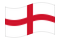 Inglaterra-Bandeira ondulante
