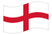 Inglaterra-Bandeira ondulante