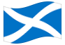 Bandeira animada Escócia