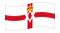 Irlanda do Norte-Bandeira ondulante