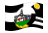 Tshwane (Cidade do Município Metropolitano de Tshwane)-Bandeira ondulante