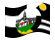 Tshwane (Cidade do Município Metropolitano de Tshwane)-Bandeira ondulante