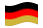 Alemanha (preto-vermelho-dourado)-Bandeira ondulante