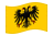 Sacro Império Romano-Germânico (a partir de 1400)-Bandeira ondulante