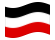 Império Alemão (Kaiserreich) (1871-1918)-Bandeira ondulante