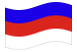 Sorbs ("Serbja, Serby, Wenden")-Bandeira ondulante