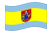 Saterland (Seelterlound)-Bandeira ondulante