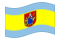 Saterland (Seelterlound)-Bandeira ondulante