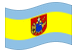 Saterland (Seelterlound)-Bandeira ondulante