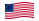 Betsy Ross (EUA 1777-1795)-Bandeira ondulante