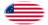 Betsy Ross (EUA 1777-1795)-Bandeira em vinheta oval