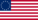 Betsy Ross (EUA 1777-1795)-Bandeira retangular