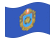 Cherkassy-Bandeira ondulante