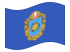 Cherkassy-Bandeira ondulante