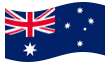Bandeira animada Austrália
