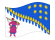 Dnipropetrovsk-Bandeira ondulante