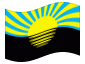 Bandeira animada Donetsk