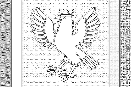 Contorno da bandeira de Ivano-Frankivsk para colorir