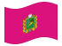 Kharkiv-Bandeira ondulante