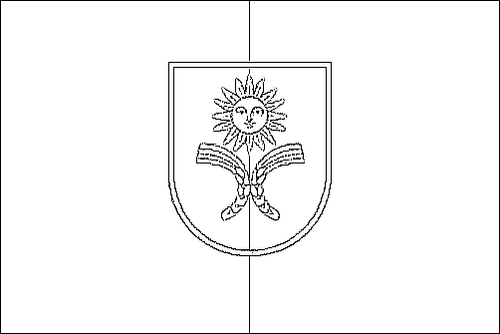 Contorno da bandeira de Chmelnyzkyj para colorir