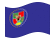 Luhansk-Bandeira ondulante