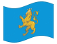 Bandeira animada Lviv