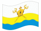 Bandeira animada Mykolayiv