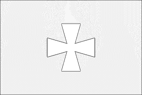 Contorno da bandeira de Poltava para colorir