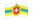 Rivne-Bandeira ondulante