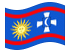 Vinnytsia-Bandeira ondulante