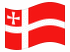 Volhynia-Bandeira ondulante